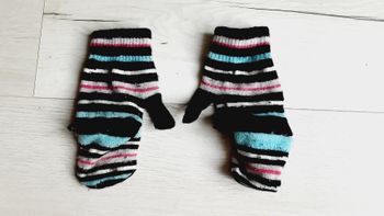 Gants moufles fille brillants femme taille unique