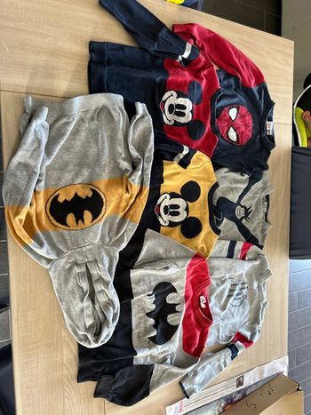 Lot de 7 pulls garçon 5 ans
