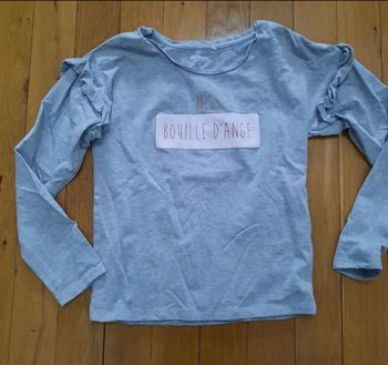 T shirt fille message