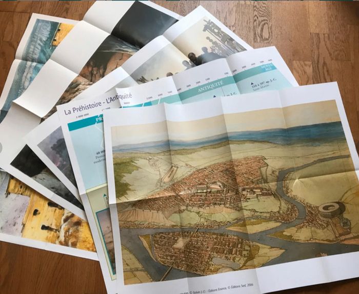 Histoire CM1 - CM2  la Préhistoire - l'Antiquité - 5 documents + fichier + posters + guide - photo numéro 17