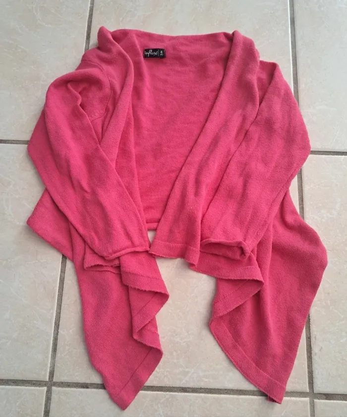 Gilet rose fuschia Influx 4 ans 👧 Influx en TBE