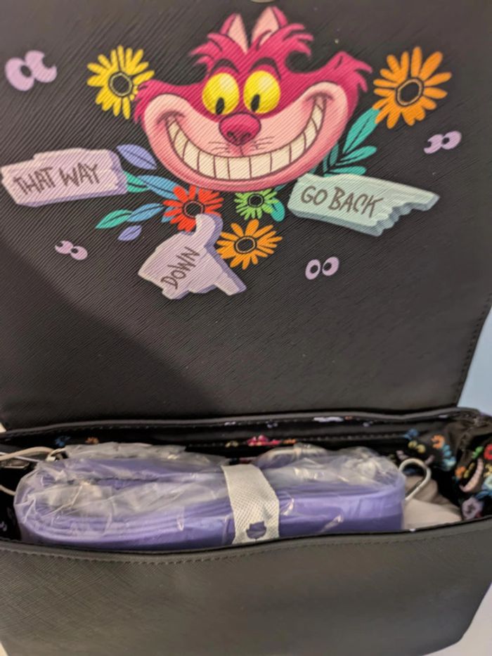 Sac bandouliere Loungefly Chat du Cheshire - photo numéro 7