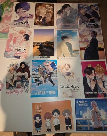 Lot Ex librix manga yaoi aux choix