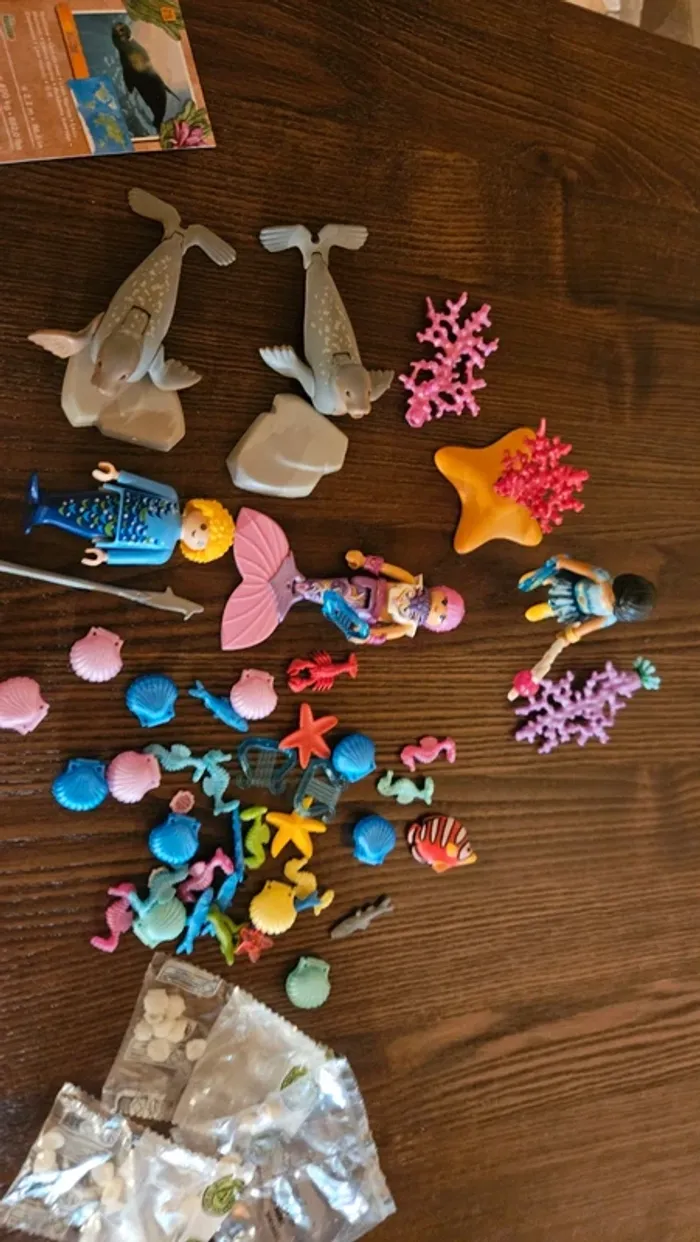 Sirene et phoque playmobil - photo numéro 2