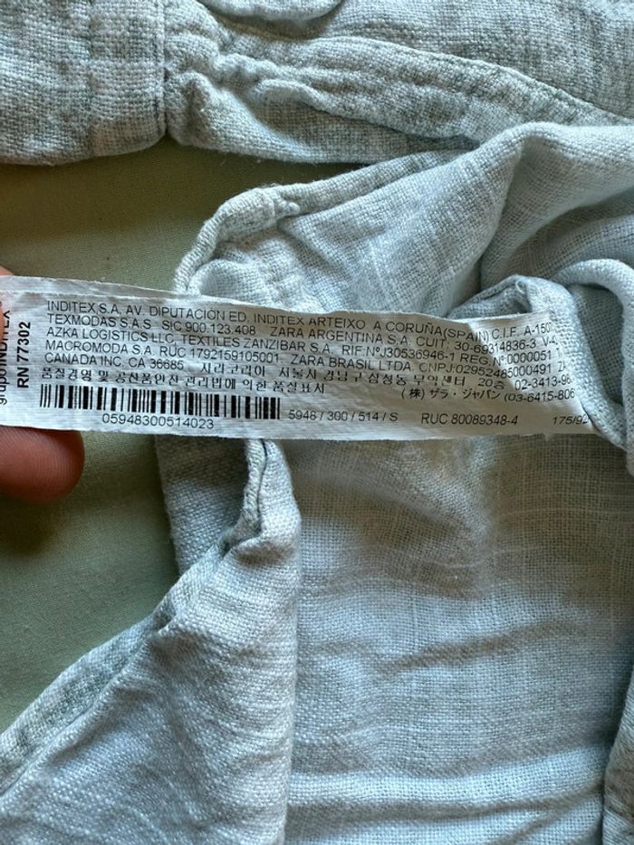 Chemise Zara avec motif - photo numéro 5
