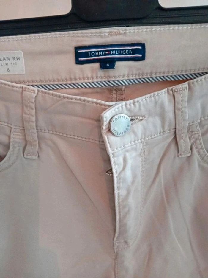 Slim fit beige - Tommy Hilfiger - 34/XS - photo numéro 3