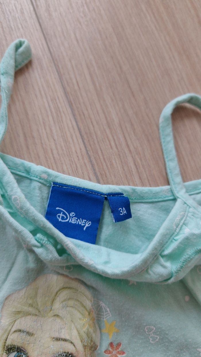 Combishort reine des neige 3ans - photo numéro 3