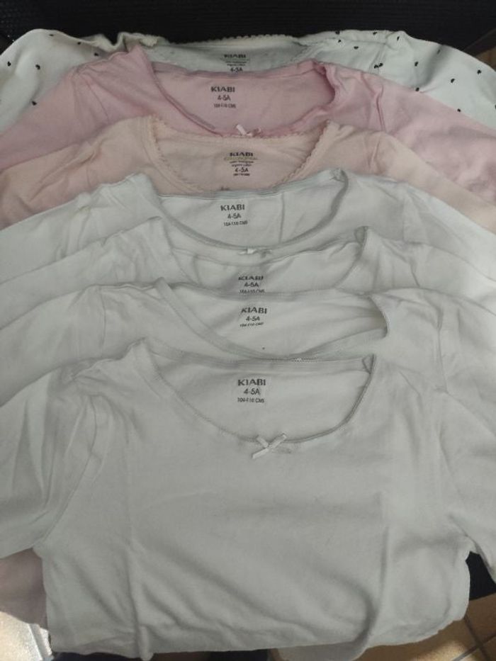 7 T-shirts manches longue