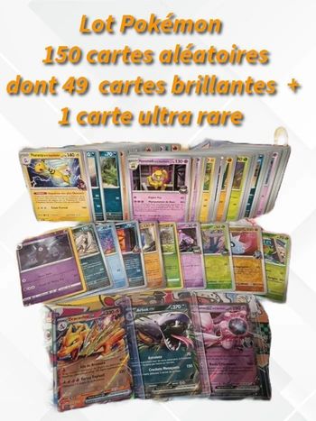 💫Lot Pokémon – 150 cartes aléatoires 💫