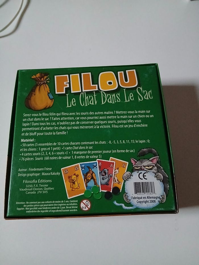 Filou. Le chat dans le sac - photo numéro 2