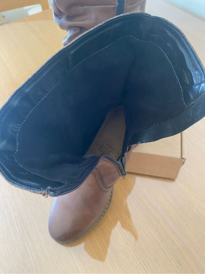 Bottes Remonte  mi haute  marron - photo numéro 10