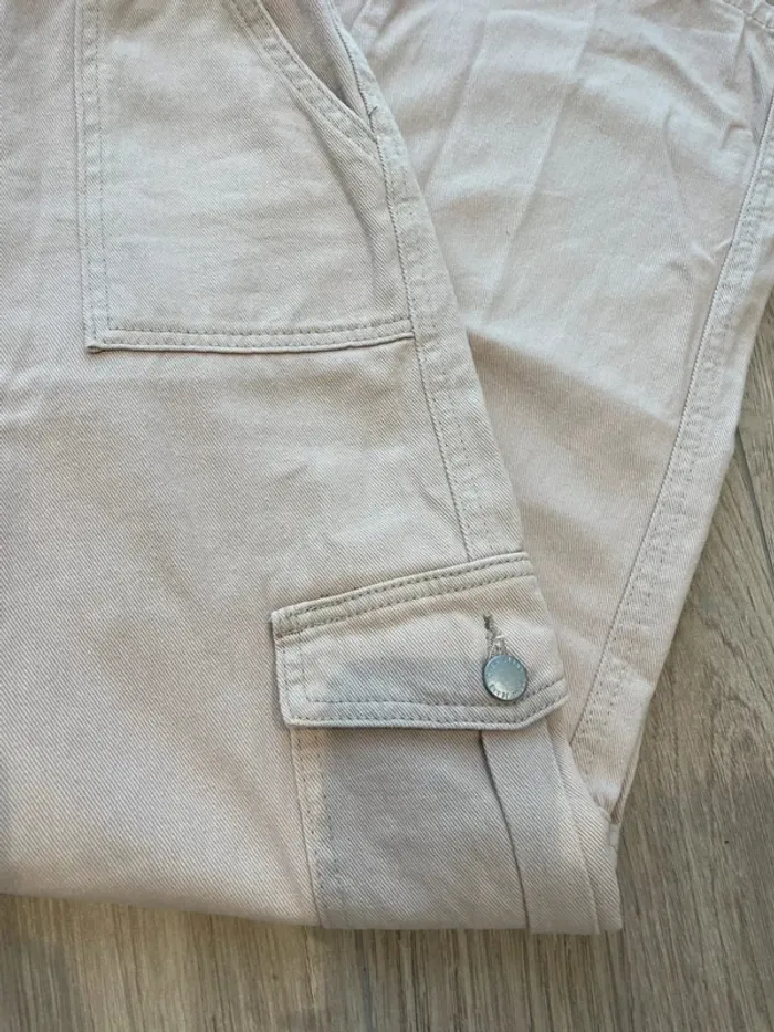 Pantalon cargo taille haute - photo numéro 2