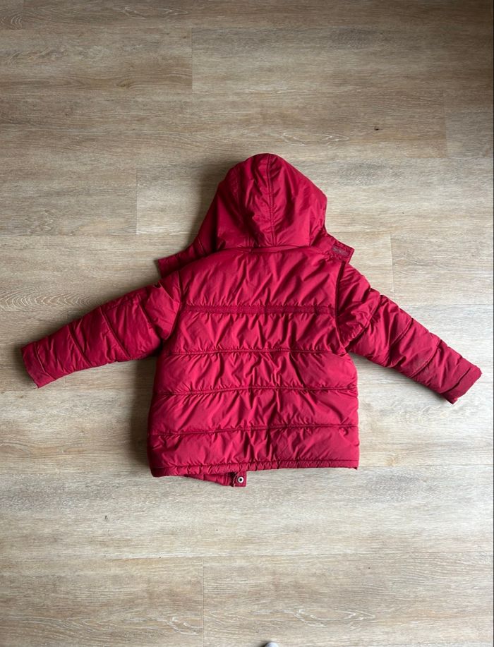 Doudoune enfant 6 ans rouge – capuche, chaude, mixte - photo numéro 3
