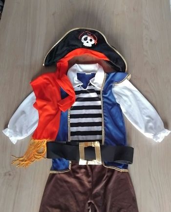 Déguisement Pirate 3 - 4 ans Garçon Carnaval 🥳