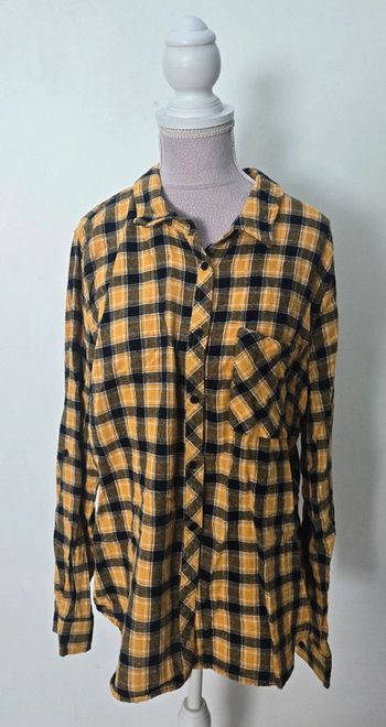 Chemise jaune et noir Primark Taille 44