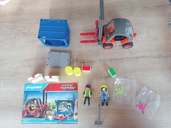 Playmobil 70772 Chariot élévateur et sa cargaison