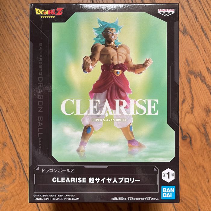 Dragon Ball Z Figurine Broly Super Saiyan Clearise Bandai