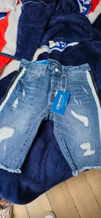 Short en jean