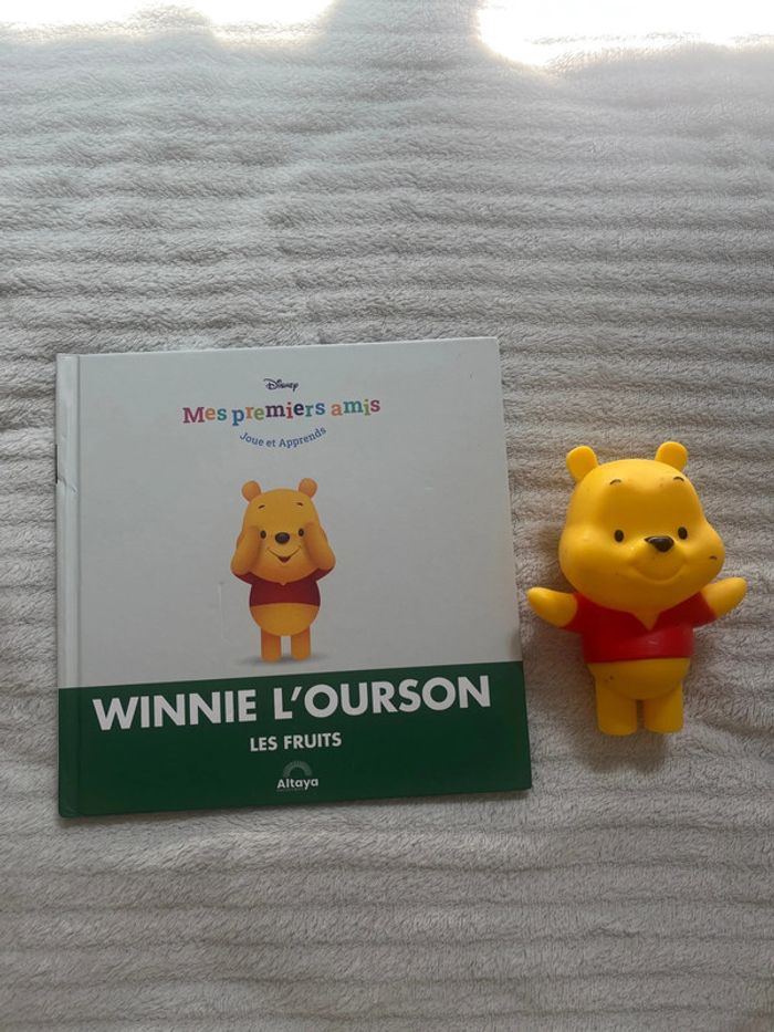 Mes premiers amis Disney livre et sa figurine