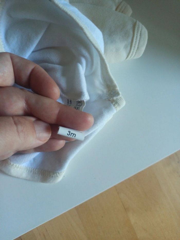Lot de bodys manches courtes 3 mois - photo numéro 4
