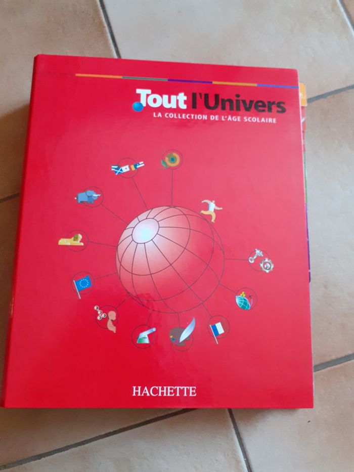 Classeur encyclopédie Hachette