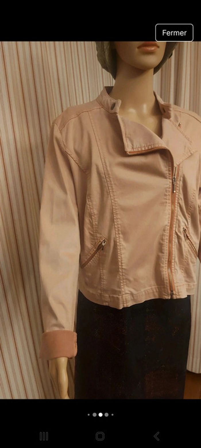 Veste Steps t 42 rose Saumon - photo numéro 5