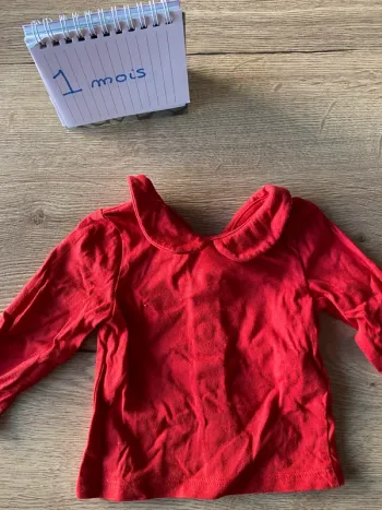 T-shirt manche longues - 1 mois