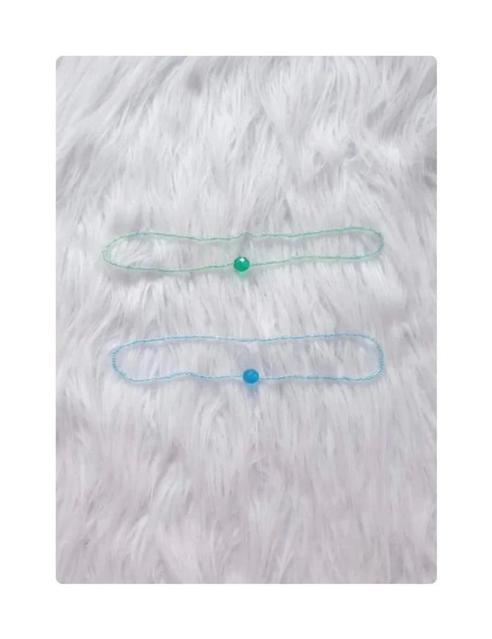 Magnifique lot de 2 colliers choker