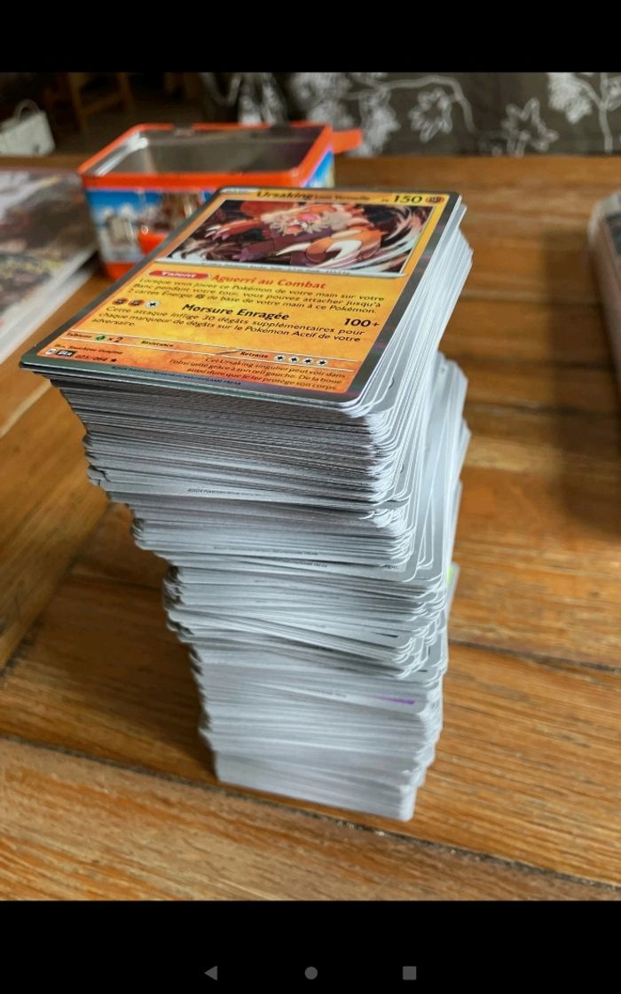 Lot de 100 cartes Pokémon sans double