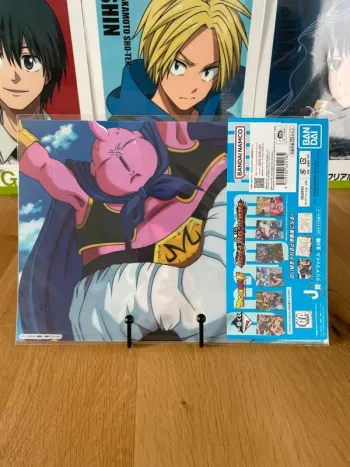 Dragon Ball - Lot de 2 clear files Vegeta SSJ2, Majin Buu Fat Ichiban Kuji VS Omnibus Ultra