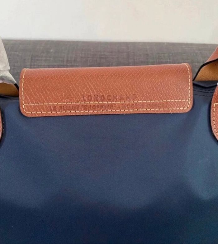 Sac fourre-tout bleu marine taille L - photo numéro 9