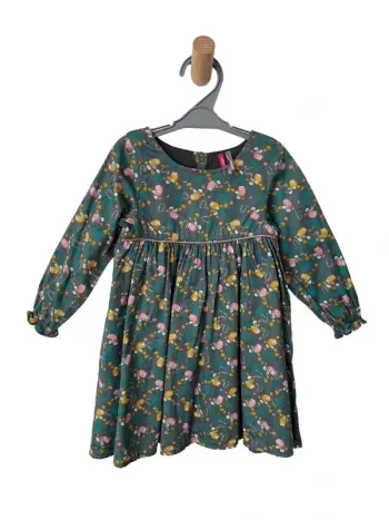 Robe grise à manches longues (hiboux) - Orchestra 23 mois (86cm)