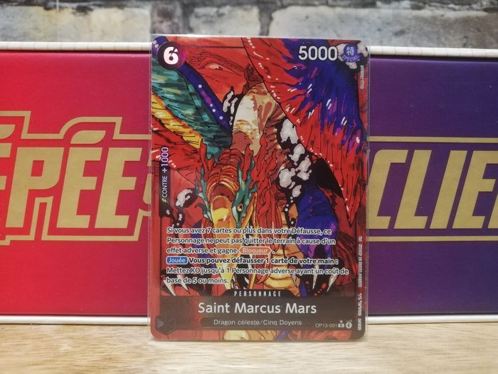 Carte One Piece Saint Marcus Mars
