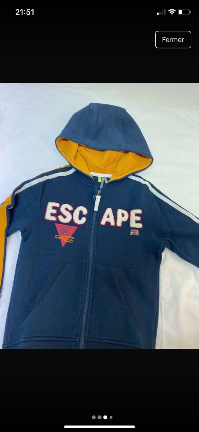 Veste zippée taille 6 ans - photo numéro 3
