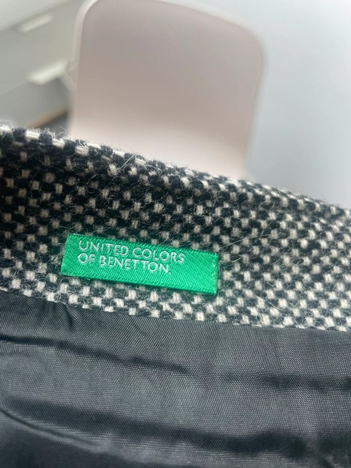 Jupe  en laine benetton taille 40 - photo numéro 6