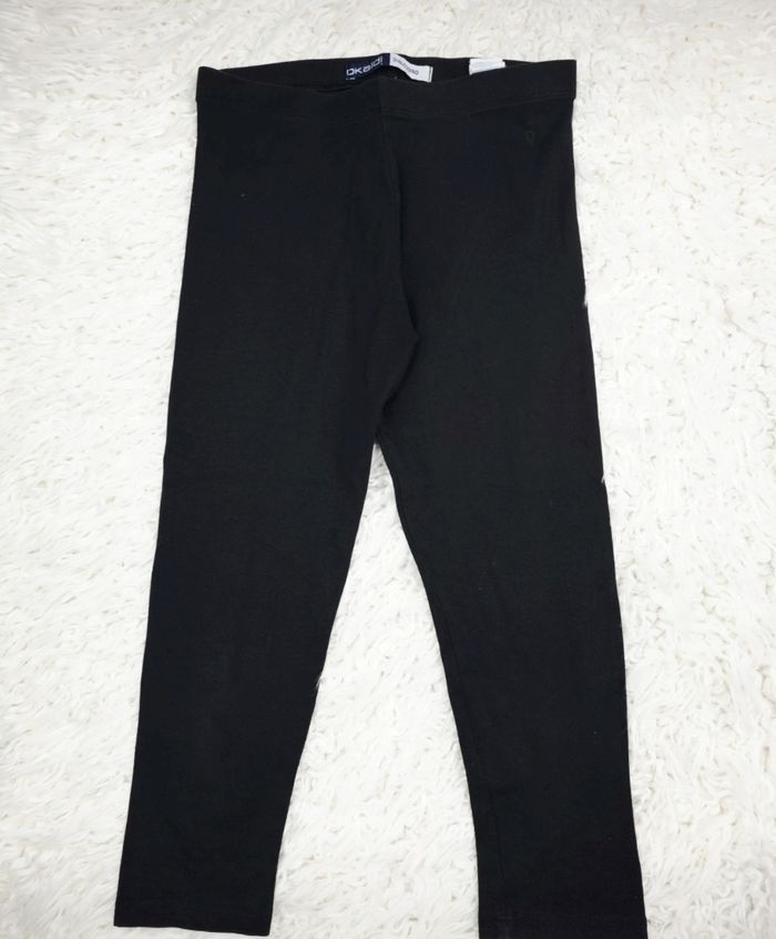 Legging 3/4 noir Fille taille 12 ans marque Okaidi 🦜 - photo numéro 3