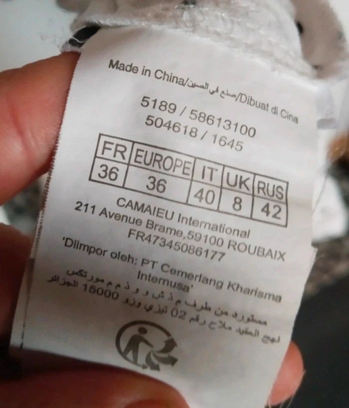 Tunique blouse femme Camaïeu taille 36 S - photo numéro 6