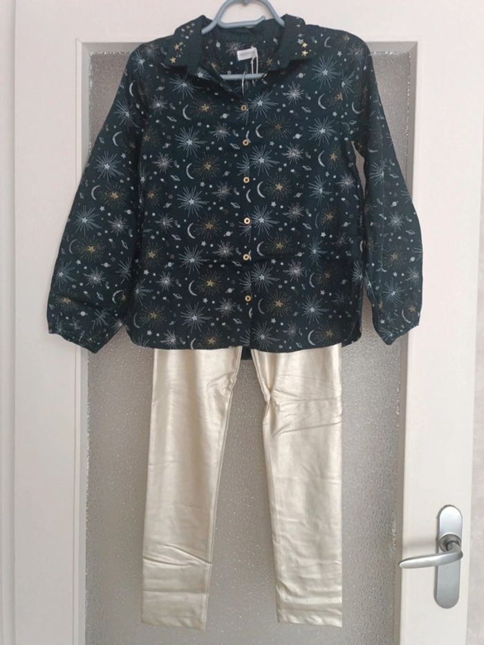 Ensemble chemise et legging neuf