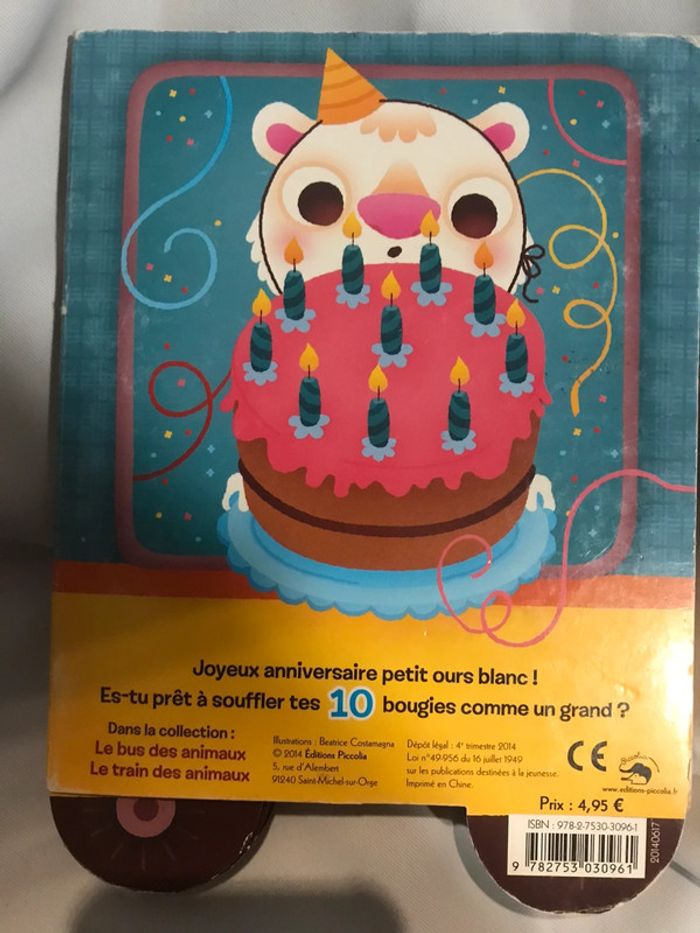 Livre accordéon sur les chiffres pour bébé - photo numéro 2