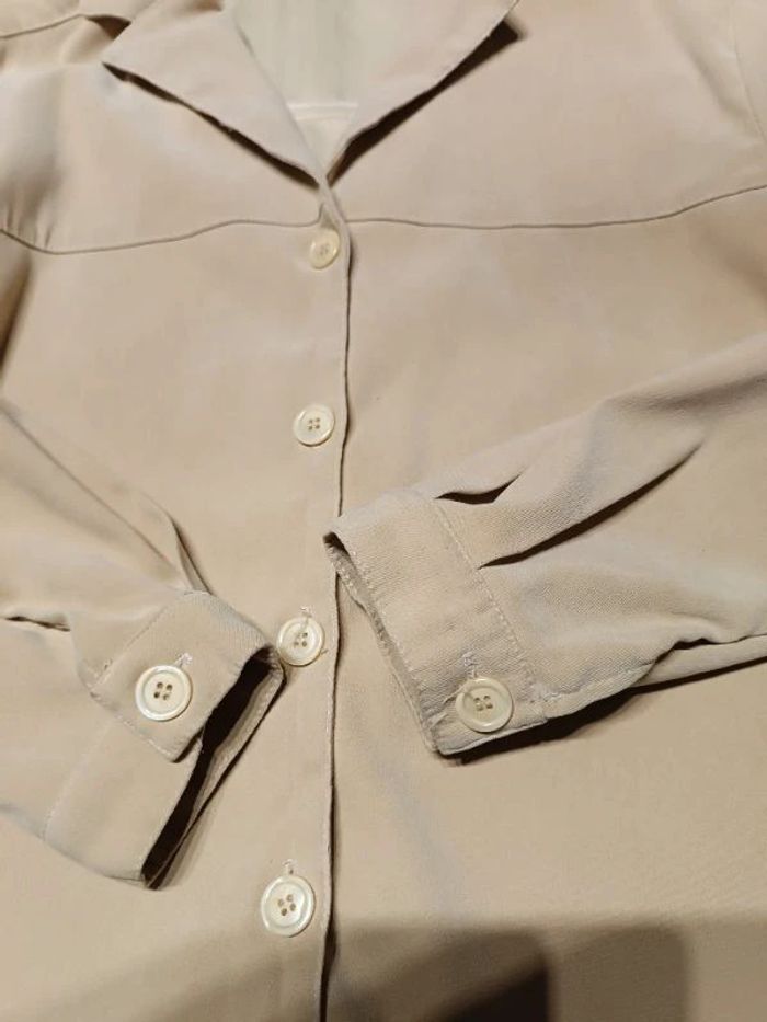 Sur-chemise beige 44 - photo numéro 4