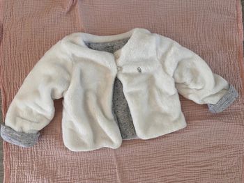 Gilet fausse fourrure