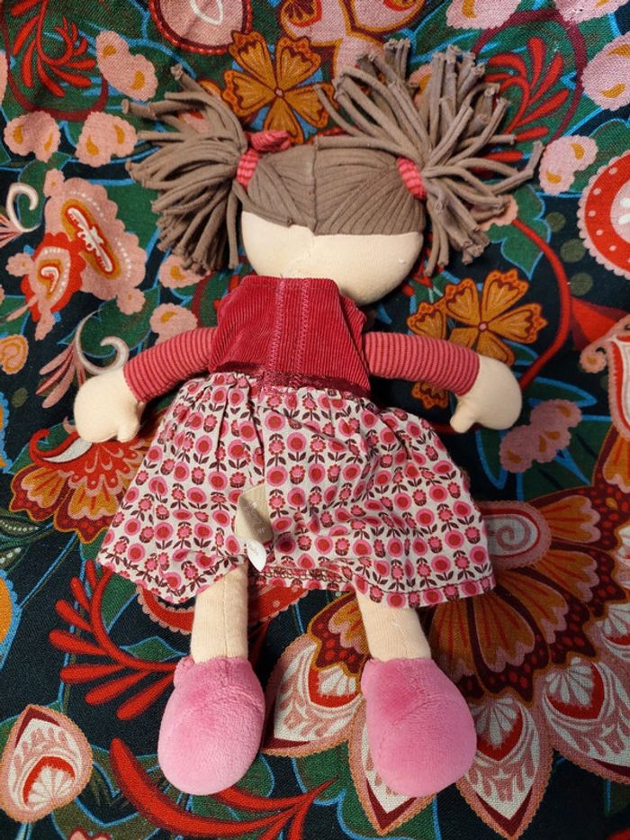 Moulin Roty - Ma poupée Lilirose brune fleur - photo numéro 3