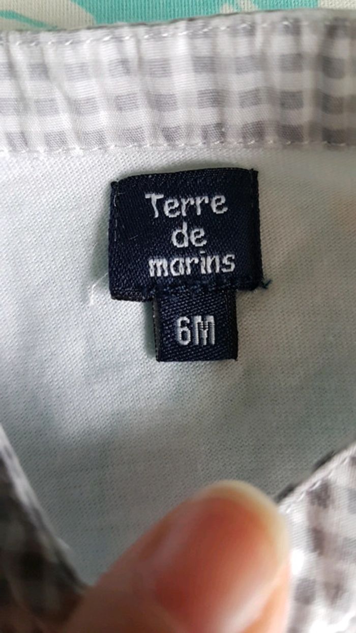 T shirt manches courtes terre de marin - photo numéro 5