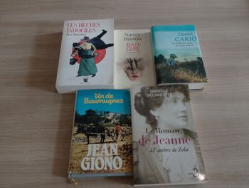 Lot de 5 livres, divers (7)(Daniel Cario ect.)