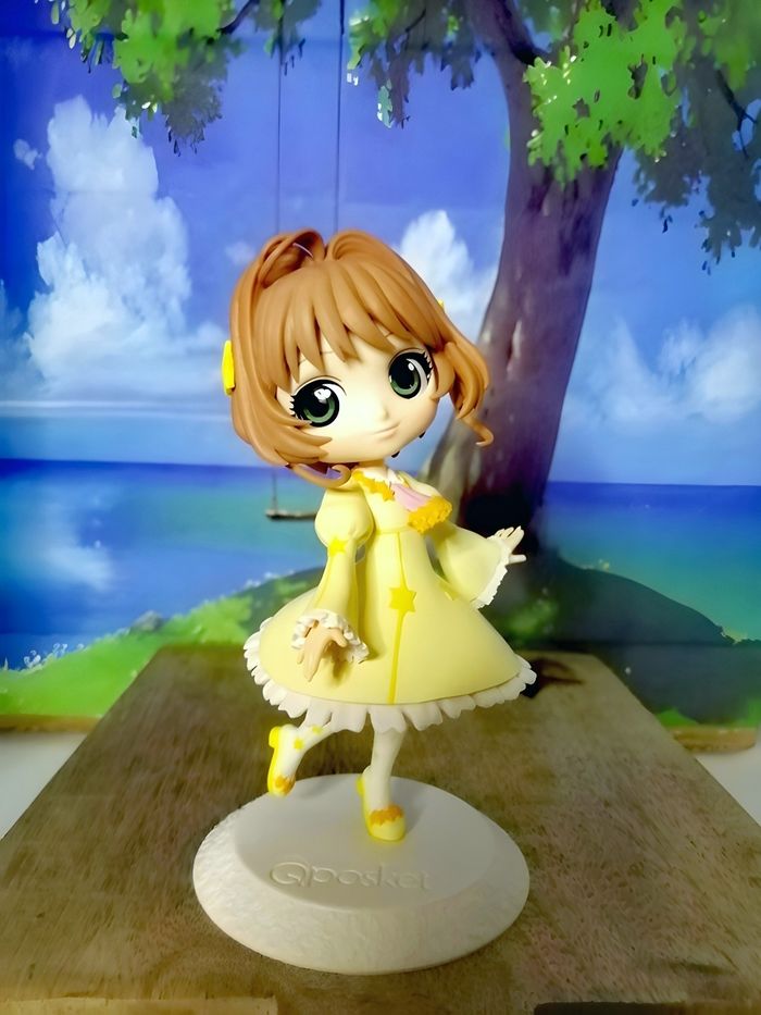 Cardcaptor Sakura - Figurine Sakura Kinomoto Clear Card Q Posket Ver. A - banpresto - photo numéro 3