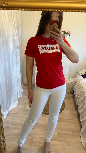 T shirt levis rouge