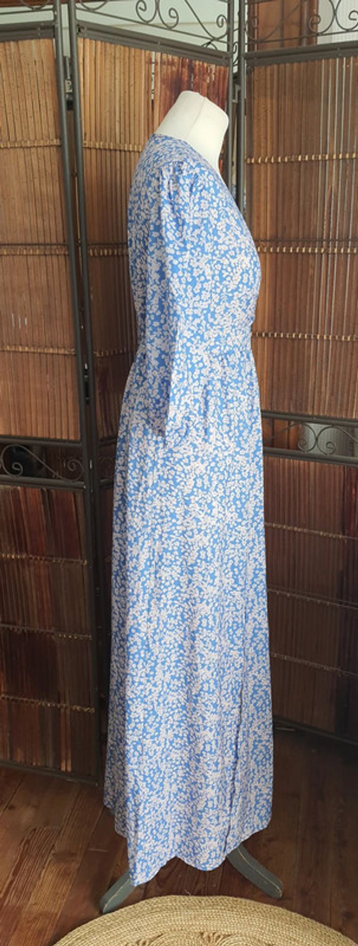 Robe longue fleurie taille XS - photo numéro 3