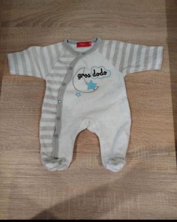 Pyjama chaud 1 mois 