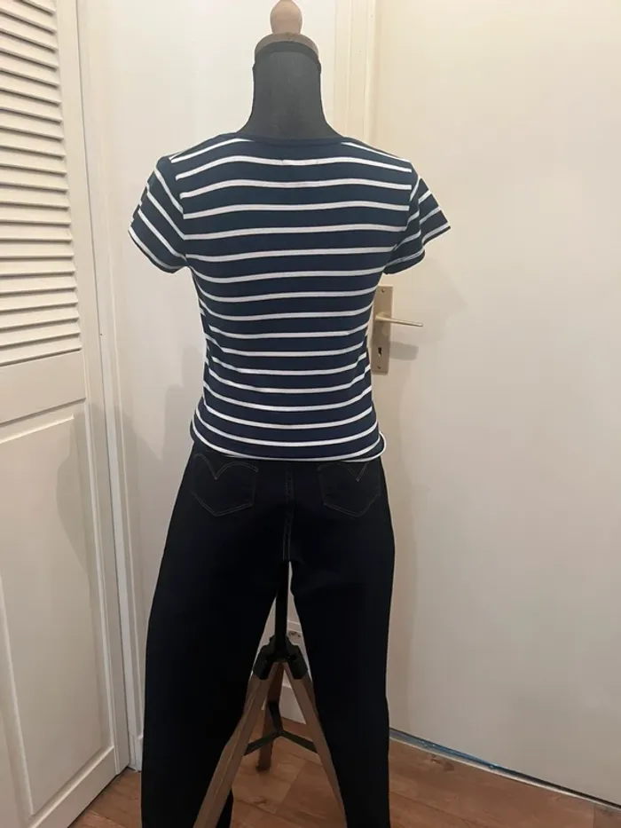 T shirt marinière - Little Marcel - taille XS - photo numéro 6