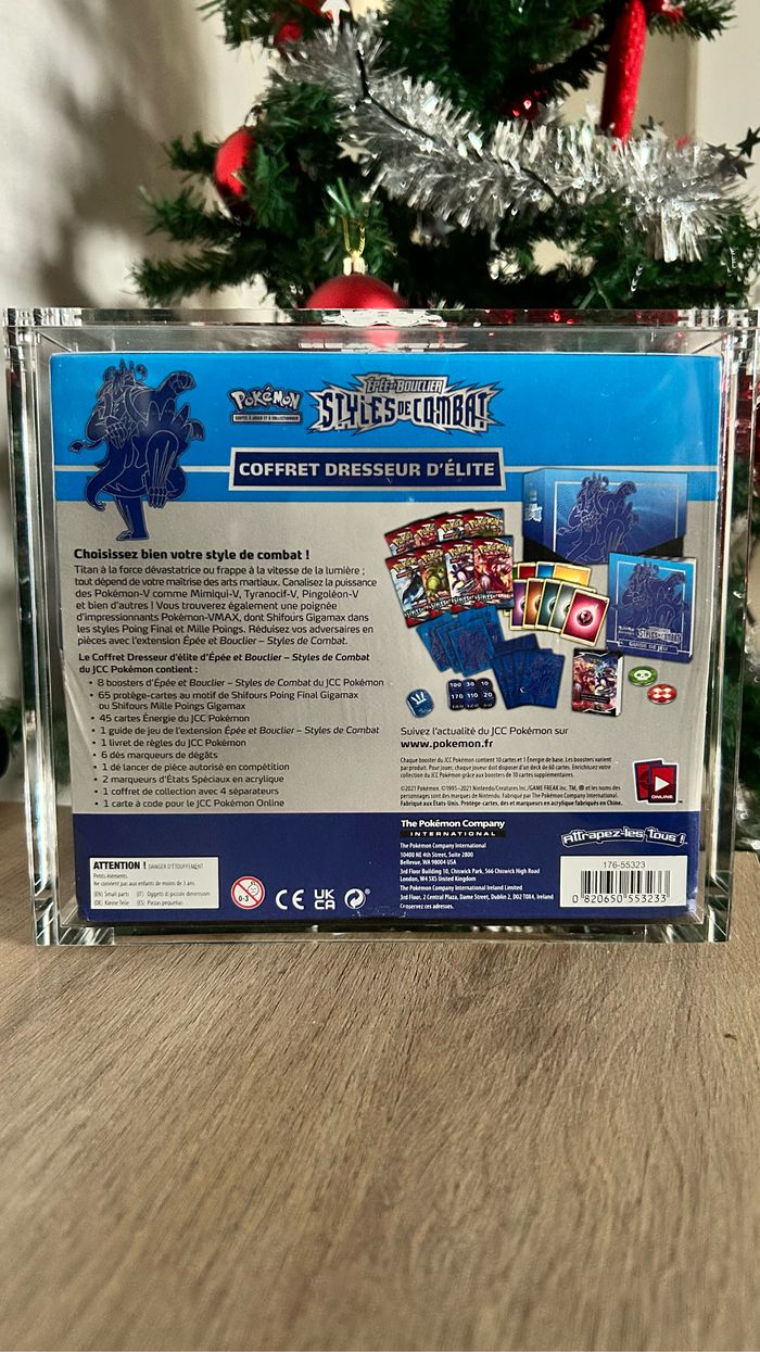 Pokémon Etb Eb05 Style de combat Bleu + Plexi - photo numéro 2